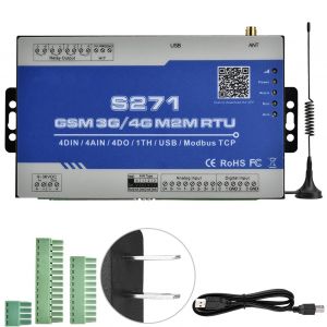 Detecteur de temperature et d'humidite sans fil GSM, alarme SMS, prise US 100-240 V - Neuf
