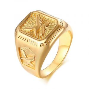 &Eacute;l&eacute;gant Hommes S Aigle D&eacute;ployer Ailes Hiphop Punk Style Bague Vintage En Acier Inoxydable Bague Mar&eacute;e Homme Bijoux De F&ecirc;te - Neuf