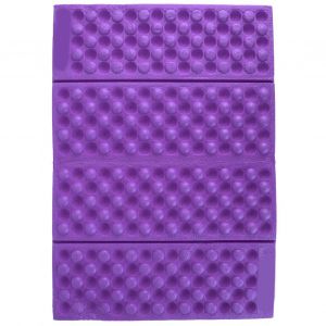 Coussin De Jardin ImperméAble En Mousse Pour L'extéRieur, Coussin De SièGe, Tapis Pliable Portable De Camping (Violet Noir) - Neuf