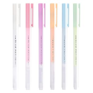 6pi&egrave;ces Stylo &Agrave; Colle &Agrave; S&eacute;chage Rapide Pour Scrapbooking,B&acirc;ton De Colle Liquide,Stylo De Colle Fin Liquide Pour Scrapbook Dry Glue Pen Autocollants Pour Scrapbooking - Neuf