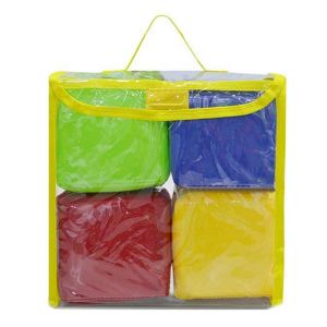 D&eacute;s de jeu &eacute;ducatifs DIY, carr&eacute;s de poche, enseignement compatible - Set De 4 - Neuf