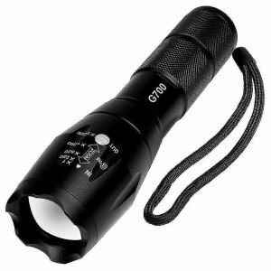 Lampe Torche Tactique Militaire Led Ultra-Lumineuse - Neuf