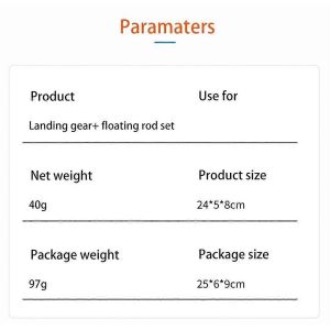 Kit D'extension De Flotteur De Patin D'atterrissage Pour Dji Mini 4 Pro/Mini 3 Pro/Mini 3-G&eacute;n&eacute;rique - Neuf