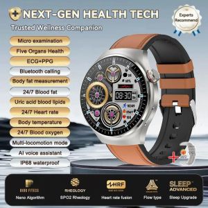 Montre Connect&eacute;e Huawei Health Micro Examen, Ecg + Ppg, Acide Urique, Lipide Dans Le Sang, Appel Bluetooth, Surveillance Des Organes, Nouveaut&eacute; 2025 - Neuf