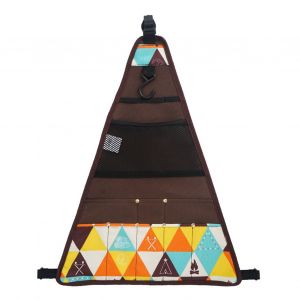 Sac De Rangement Triangulaire Suspendu Pour Le Camping, Sac De Rangement Pour La Vaisselle D'exterieur, Sac De Pique-Nique Multifonctionnel - Neuf