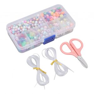 Kit De Perles Educatives En Resine, Interessantes Et De Belles Formes Colorees, Accessoires Pour Loisirs Creatifs - Neuf