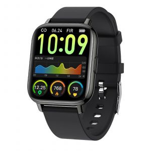 Montre connect&eacute;e tactile, plus de 110 modes sportifs, montre de fitness avec moniteur de fr&eacute;quence cardiaque et de sommeil, podom&egrave;tre, noire - Neuf