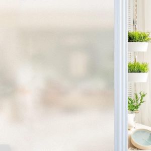 Film Fenetre Anti Regard Film Pour Vitre Film Electrostatique Vitre Film Opaque Vitrage Adhesif Pour Vitre Film Anti Uv Fenetre Brise Vue Fenetre (30 X 400cm) - Neuf