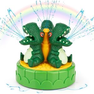 KAL-Jouets D'Eau Jouets D'Extérieur Pour Enfants 3 4 5 6 7 Garçons Et Filles De 8 Ans, Enfants Sprinkler Jeux D'Extérieur Jouets De Jardin Jouets De Jardin Jeux D'Eau D'Extérieur Pour Enfants Vert Fo - Neuf