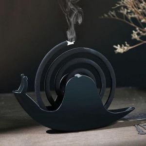 Porte-encens anti-moustiques spirale, brûleur d'encens brûleur à charbon d'encens, anti-moustiques pour la maison et le jardin à l'extérieur - Neuf
