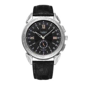 Montre &Agrave; Quartz &Eacute;tanche Pour Homme Avec Bracelet En Cuir Et Petit Cadran - Neuf