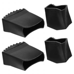 4 pcs escabeau pliant coussinets d'échelle en caoutchouc pieds d'échelle protecteur échelle antidérapant pieds d'échelle coussinets de pieds d'échelle - Neuf