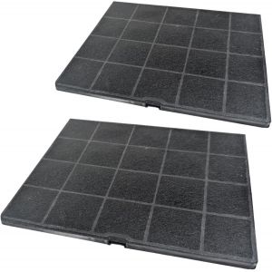 Lot de 2 filtres &agrave; charbon pour hotte EFL386A EFTF19X EFTF19W EFTF19K EFTD26W EFTD26K LFT429X LFT426X LFT426K LFT429W - Neuf