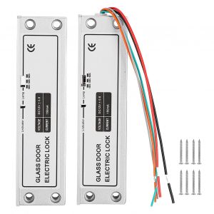 Serrure de porte electrique DC12V, installation en surface a mortaise pour systeme de controle d'acces de securite - Neuf