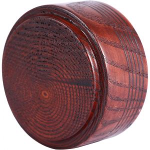 Eryi-Bol À Raser, Bol À Savon À Raser En Bois, Tasse Tasse De Savon À Barbe Assemblage Proraso Homme, Rasoir, Mousse De Nettoyage, Hibou Rond, Outil Naturel Pour - Neuf