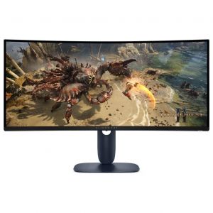 Alienware AW3425DWM - &Eacute;cran LED - jeux - incurv&eacute; - 34" - 3440 x 1440 UWQHD @ 180 Hz - VA - 400 cd/m&sup2; - 3000:1 - DisplayHDR 400 - 1 ms - 2xHDMI, DisplayPort - BTO - avec 3 ans de service mat&eacute;riel... - Neuf