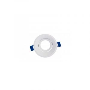 Equerre De Fixation De Boulon Inclinaison Circulaire Blanc Pour Module Cob 93010101 - Neuf