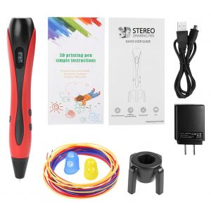 Stylo de dessin pour impression 3D, modelisation, filament ABS et PLA, ensemble d'outils pour imprimante 110-250 V (#06) - Neuf