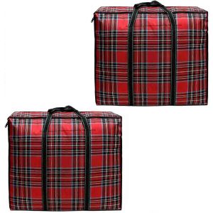 Sacs De Rangement Extra Larges,Sac À Bagages De Déménagement Fourre-Tout 118l (Paquet De 2),Rangement De Vêtements De Grande Capacité - Neuf