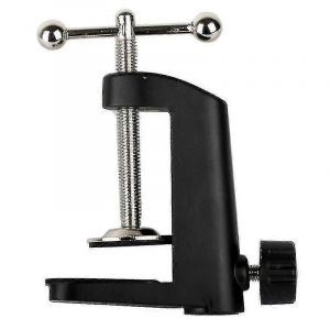 Montage de table en métal robuste pour microphone suspension perche ciseaux bras support - Neuf