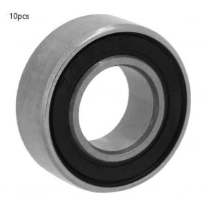 10pcs Double face Caoutchouc scellé roulement à billes Roulement à gorge profonde à grande vitesse (689-2RS 9 * 17 * 5mm) - Neuf