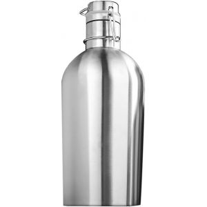 Letnerny-Bouteille Isotherme, Gourde Avec Couvercle En Acier Inoxydable D'eau Pour Camping, Randonnée, Sport, 180 Cl - Neuf