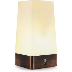 Senior-Veilleuse Led Sans Fil Avec D&eacute;tecteur De Mouvement Pir &Agrave; Piles (Carr&eacute;e)[L1146] - Neuf