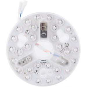 Remplacement de Lumière LED de Ventilateur de Plafond de 5,3"",15W 3000K 4200K 6500K 3 Couleur Dimmable Mit de Lumière LED pour le Panneau de Remplacement de Lumière du - Neuf