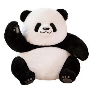 Poupée endormie Panda assis Panda en peluche Jouet de sommeil Peluche panda en peluche-B - Neuf