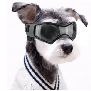 Lunettes Pour Chien Uv Imperméable Coupe-Vent Réglable Lunettes De Soleil Pour Chien Lunettes De Soleil Pour Chien À La Mode Convient - Neuf