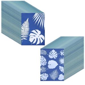 120 feuilles de papier d'impression solaire Kit de papier cyanotype Papier &agrave; dessin solaire,art d'impression activ&eacute; par haute sensibilit&eacute; / solaire - Neuf
