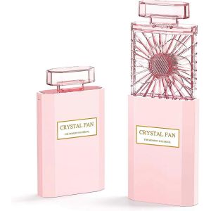 Nouveau produit,ventilateur &agrave; main Lady,petit ventilateur personnel rechargeable avec r&eacute;glage &agrave; 3 vitesses,silencieux puissant - Neuf