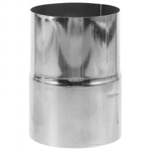Adaptateur de tuyau de cheminée d'échappement Connecteur de tuyau de cheminée Adaptateur de tuyau de poêle en acier inoxydable - Neuf