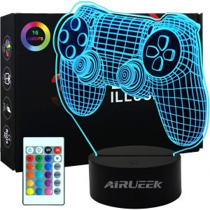 Lampe Cheval,Veilleuse Cheval Pour Enfants, Lampe 3d Cheval Pépinière Led Lumière, Télécommande 16 Couleurs Changeantes Dimmable, Cadeaux De Noël Pour Filles Garçons Salon Chambre Décor - Neuf