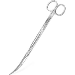 Courb&eacute; Ciseaux Aquarium 25cm,Accessoire Aquarium Aquascaping Terrarium Plante - Neuf