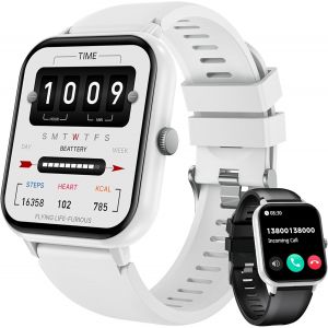 Montre Connect&eacute;e Homme Smartwatch Sport - Repondre Appel Femme 1.83'' &Eacute;tanche &Eacute;cran Tactile Bracelet Connectee Avec Moniteur De Sommeil Fr&eacute;quence Cardiaque Podom&egrave;tre Fitness Tracker Pour And[Z325] - Neuf