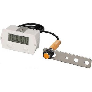 Compteur Numérique Compteur De Clicker Électronique Magnétique Haute Sensibilité Numéro De Rangée Xj-5j Compteur De Clicker Blanc Commutateur De Contrôle Industrielblanc1pcs) - Neuf
