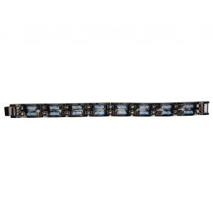 Bracelet de therapie magnetique en acier inoxydable, soulagement de la douleur, elegant bracelet magnetique en fibre de carbone - Neuf