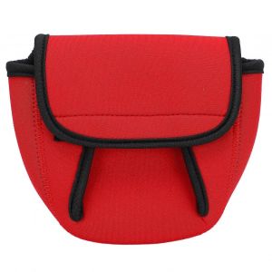 Housse De Protection De Roue De Moulinet De Pêche Étui De Protection De Moulinet De Spinning Portable Étanche Pour Roue De Pêcherouge - Neuf