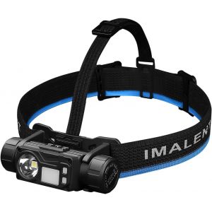 Ht50 Lampe Frontale Led Usb C Rechargeable, 3000lm Super Lumineux Léger Torche Frontale Led Puissante Avec Voyant Rouge,Interrupteur À Glissière,Ip66 Étanche Pour Course A Pied/Urgence - Neuf