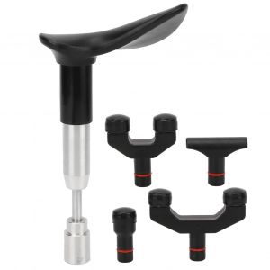 Outil De Massage Des Tissus Profonds, 4 Tetes, Kit De Reglage Chiropratique Manuel Portable En Acier Inoxydable - Neuf
