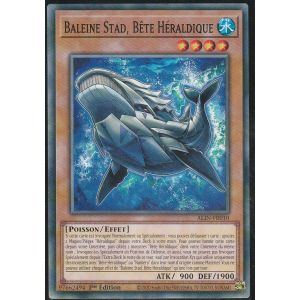 Carte Yu-Gi-Oh - Baleine Stad B&ecirc;te H&eacute;raldique - Alin-Fr010 - Neuf