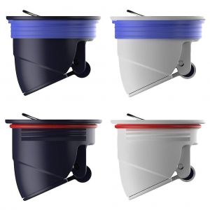 Lot de 4 dispositifs anti-refoulement d'&eacute;gout pour buanderie - Neuf