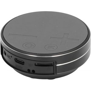 Haut-Parleur &Agrave; Conduction Osseuse &Eacute;tanche, Haut-Parleur St&eacute;r&eacute;o &Agrave; Conduction Osseuse, Bo&icirc;tier En Aluminium Pour La Maison (Black) - Neuf