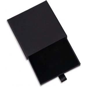 Kyaoayo-1pcs Boîte-Cadeau De Bijoux Présentoir À Bijoux En Papier Boîte-Cadeau 9 * 9 * 1,7 Cm / 3,5 * 3,5 * 0,6 Po Petite Boîte-Cadeau Pour Collier, Boucles D'oreilles, Bague, Rangement De Bijoux - Neuf