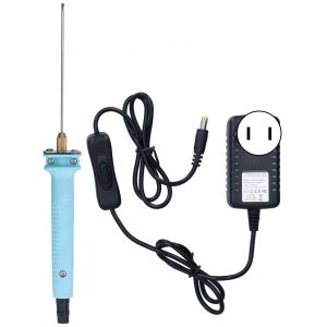 XYONG Machine-outil electrique de decoupe de polystyrene, stylo chauffant, 10 cm, entree 100 V-240 V, sortie 6 V CC, prise US - Neuf