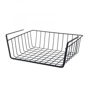 Panier De Rangement En Fil Métallique, 2 Petits Paniers De Rangement En Fil Blanc Pour Cuisine, Bureau, Garde-Manger, Salle De Bain, Placard. - Neuf