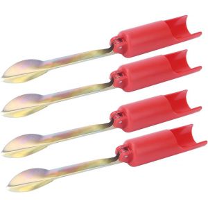 Lbgwp60-4pcsensemble Porte-Canne À Pêche, Support De Canne À Pêche, Ensemble Porte-Canne À Pêche Rouge 32cm Canne À Pêche Pliable Support Inséré Au Sol Support De Poteau Accessoire De Matériel Pour L - Neuf