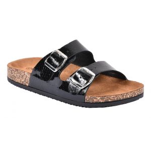 Sandales Premium Boucle Mbs02072 Noir - 37 - Neuf