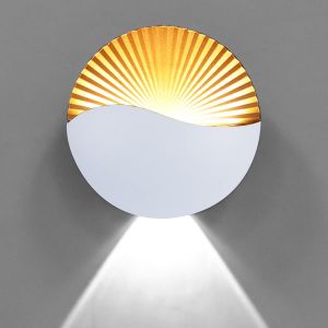 12w Cr&eacute;atif Moderne Applique Murale Led Lampe Murale Up Down Aluminium L&egrave;che-Murs Led Imperm&eacute;able Ip65 Int&eacute;rieur Ext&eacute;rieur Pour Chambre &Agrave; Coucher Salon Salle De Bains Escalier Porche Couloir - Neuf